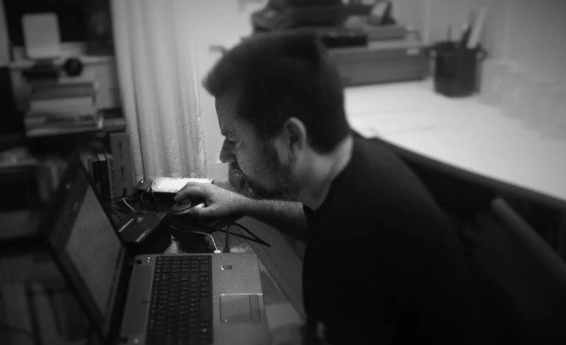 Entrepreneur, home office and professional